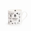 White Icon Mug