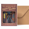 Sherlock Holmes - 3D Panoramic Greeting Card