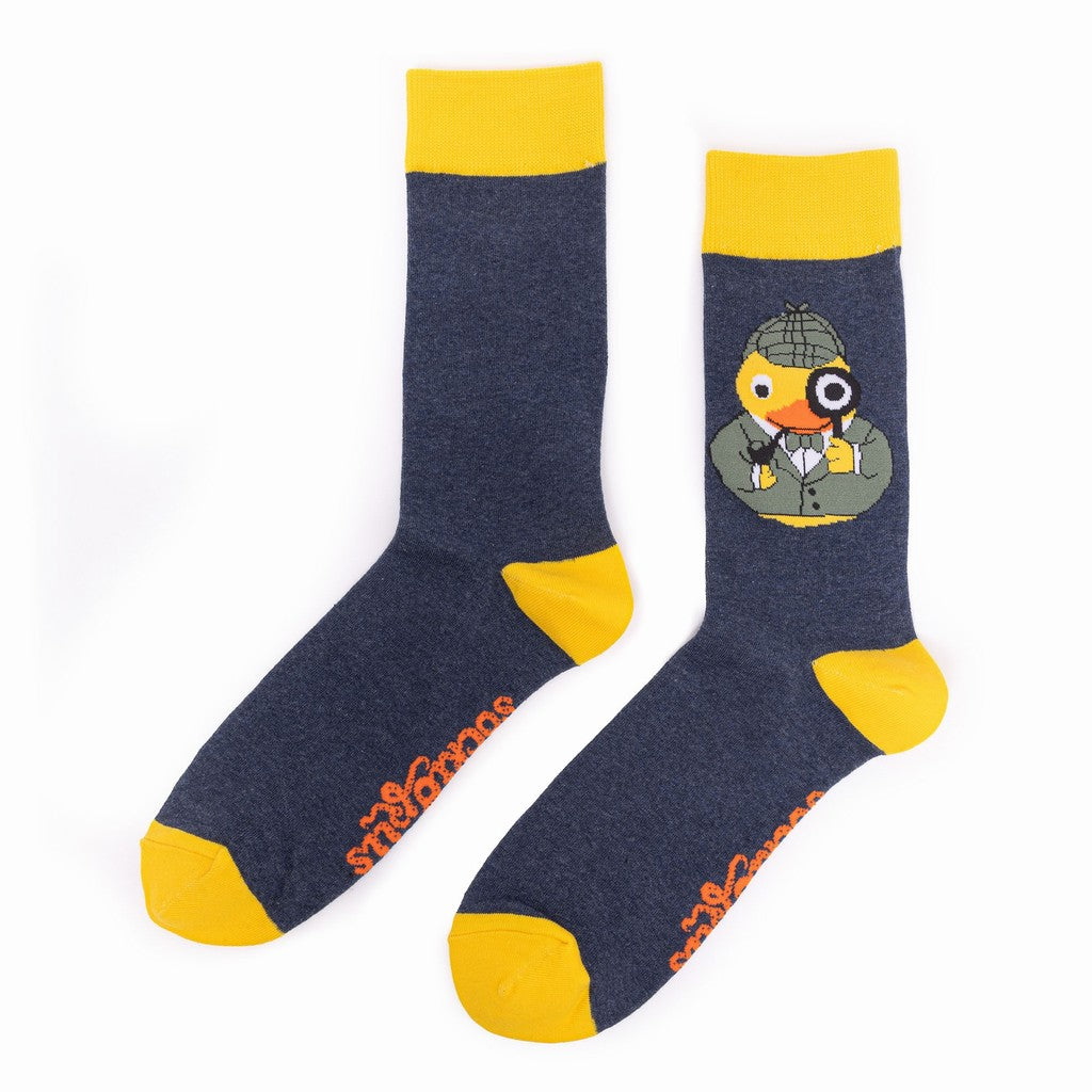 Sherlock Duck Socks