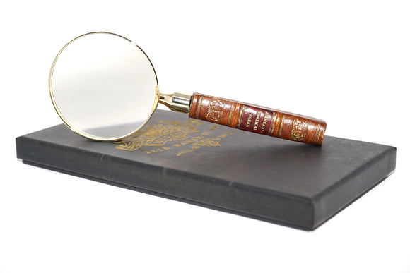 Magnifying glass book