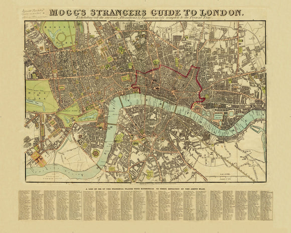 Moggs Strangers Guide to London
